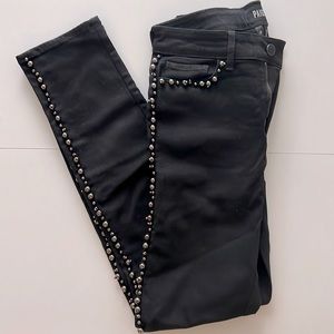 Paige jeans pearls on the side